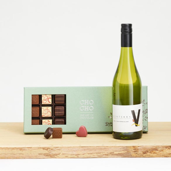 Vinterra Sauvignon Blanc, Waipara Valley med CHO CHO 27 stk.